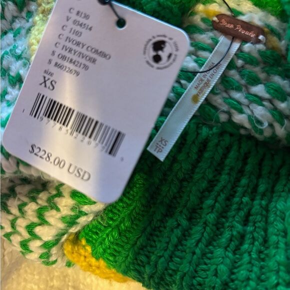 NWT free people cherry heart sweater dress - Picture 3 of 7